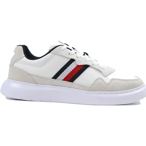 Sneakers, male, , Size: 10 US Sneaker - 100% Composition - Product Code: Fm0Fm04427Ybs - Tommy Hilfiger - Modalova