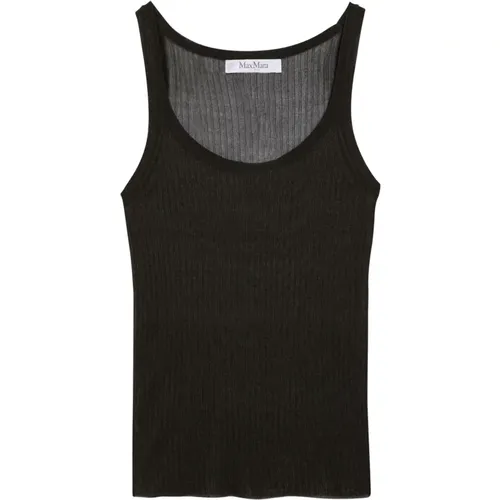 Stylish Tank Top for Women , female, Sizes: L, M - Max Mara - Modalova