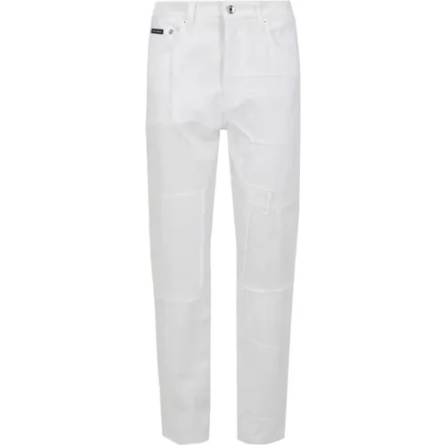 Weiße Ss23 Damen Jeans , Damen, Größe: XS - Dolce & Gabbana - Modalova