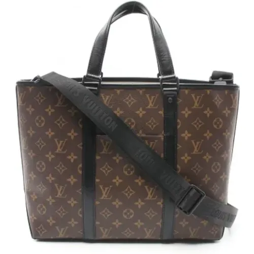 Pre-owned Tote Bags, female, , Size: ONE SIZE Pre-owned Canvas louis-vuitton-bags - Louis Vuitton Vintage - Modalova