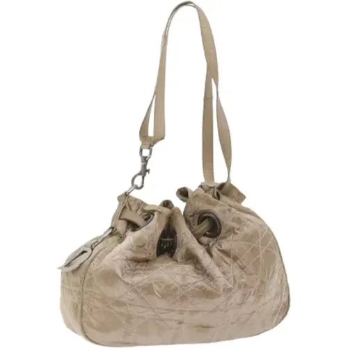 Pre-owned Bucket Bags, female, , Size: ONE SIZE Pre-owned Nylon dior-bags - Dior Vintage - Modalova