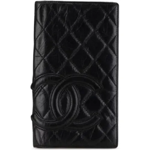 Pre-owned Wallets, female, , Size: ONE SIZE Pre-owned Leather wallets - Chanel Vintage - Modalova