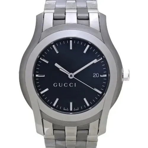 Pre-owned Watches, female, , Size: ONE SIZE Pre-owned Stainless Steel watches - Gucci Vintage - Modalova