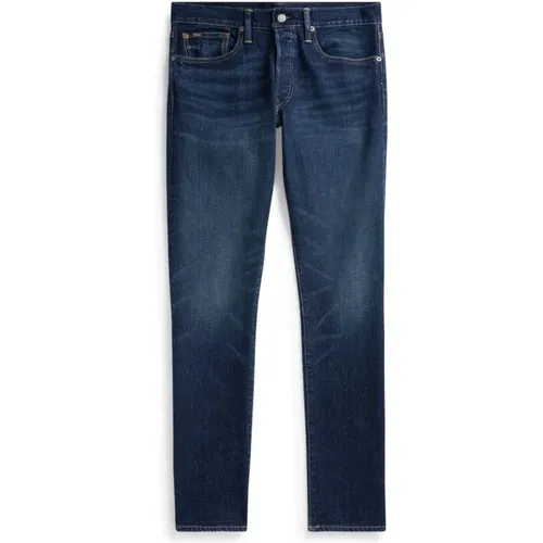 Straight Jeans with 5 Pockets , male, Sizes: W29 L34, W31 L32, W30 L32, W31 L34, W32 L34, W36 L34, W30 L34 - Polo Ralph Lauren - Modalova