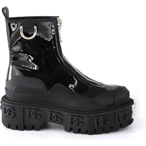 Womens Platform Boots , female, Sizes: 6 1/2 UK - Dolce & Gabbana - Modalova