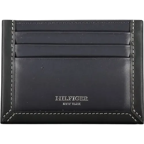 Wallets & Cardholders, male, , Size: ONE SIZE Leather Wallet - Tommy Hilfiger - Modalova