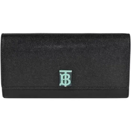 Pre-owned Wallets, female, , Size: ONE SIZE Pre-owned Leather wallets - Burberry Vintage - Modalova