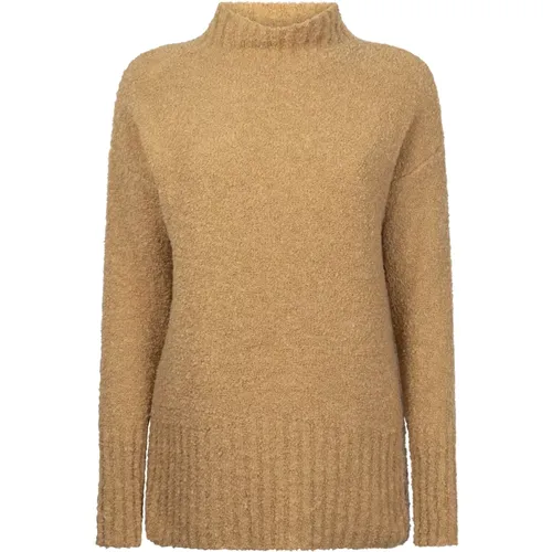 Klischer Boucle Pullover | , Damen, Größe: L - Jane Lushka - Modalova