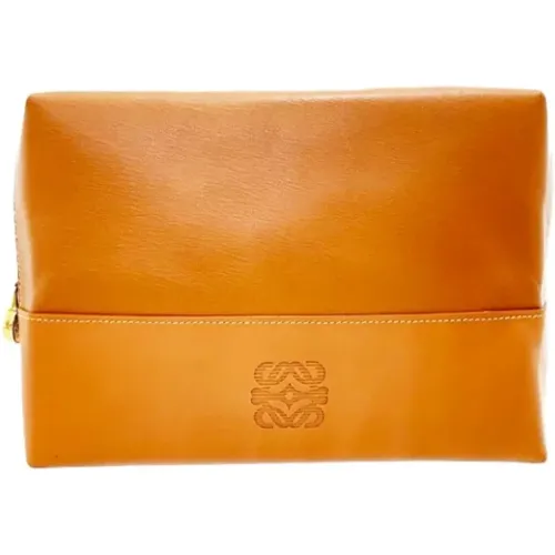 Pre-owned Clutches, female, , Size: ONE SIZE Pre-owned Leather handbags - Loewe Pre-owned - Modalova