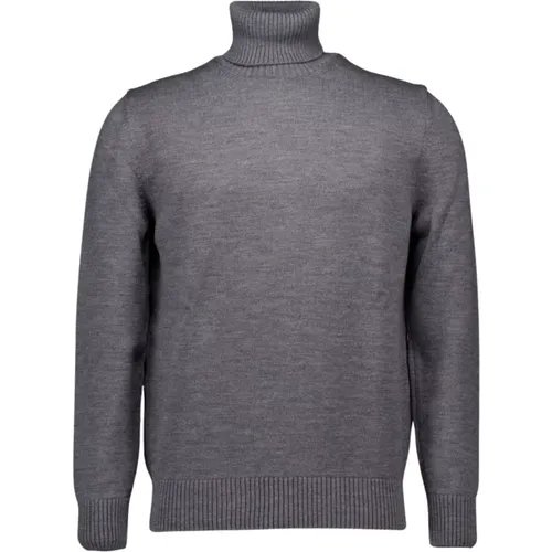 Grauer Pullover Stil 14311008 , Herren, Größe: M - PAUL & SHARK - Modalova