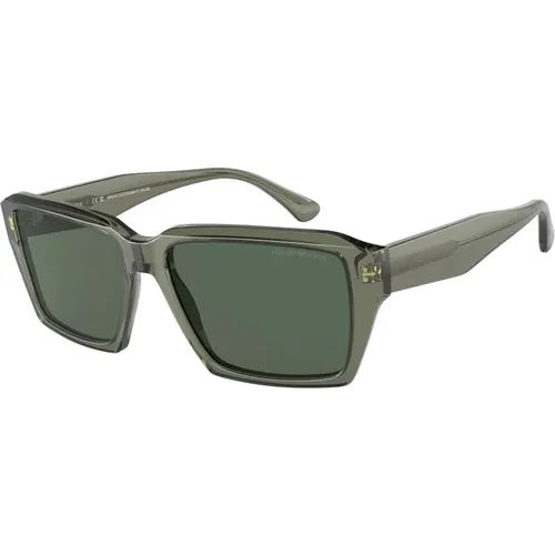 Sunglasses EA 4186 , male, Sizes: 58 MM - Emporio Armani - Modalova