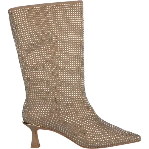 Pointed Toe Leather Ankle Boots , female, Sizes: 3 UK, 7 UK, 5 UK, 4 UK, 6 UK - Alma en Pena - Modalova