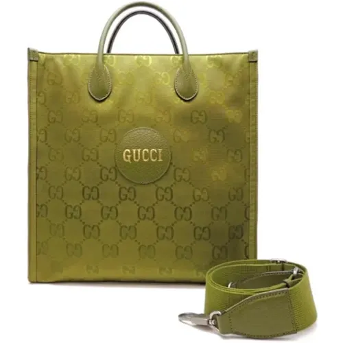 Pre-owned Tote Bags, female, , Size: ONE SIZE Pre-owned Fabric gucci-bags - Gucci Vintage - Modalova