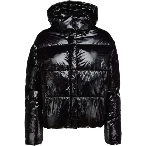 Waterproof Jacket with Hood and Pockets , female, Sizes: L - Canadian Classics - Modalova