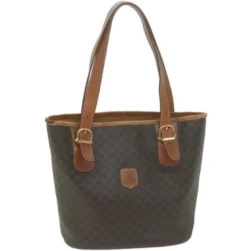 Pre-owned Tote Bags, female, , Size: ONE SIZE Pre-owned Leather celine-bags - Celine Vintage - Modalova