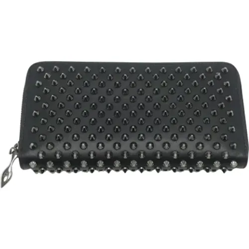 Pre-owned Wallets, female, , Size: ONE SIZE Pre-owned Leather wallets - Christian Louboutin Pre-owned - Modalova