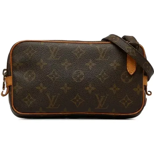 Pre-owned Canvas shoulder-bags , female, Sizes: ONE SIZE - Louis Vuitton Vintage - Modalova