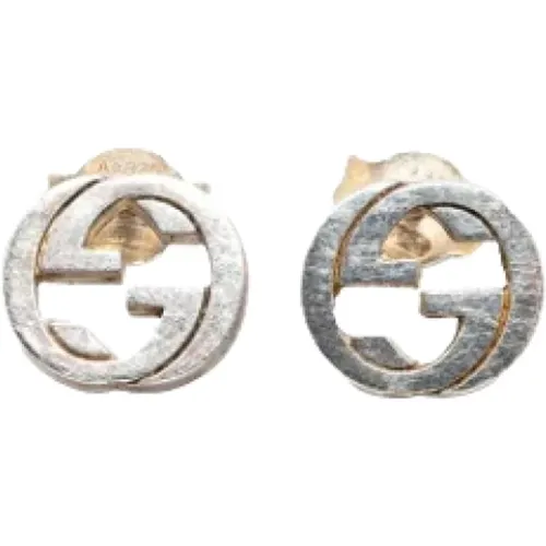 Pre-owned Metal earrings , female, Sizes: ONE SIZE - Gucci Vintage - Modalova