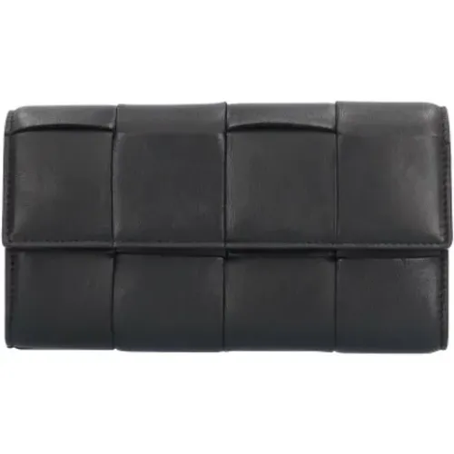 Pre-owned Wallets, female, , Size: ONE SIZE Pre-owned Leather wallets - Bottega Veneta Vintage - Modalova