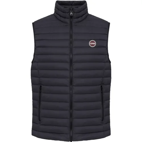 Vests, male, , Size: 4XL 1278P Gilet - Navy /Vulcan - Colmar - Modalova