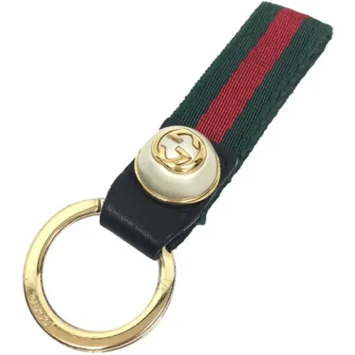 Pre-owned Accessories, female, , Size: ONE SIZE Pre-owned Fabric key-holders - Gucci Vintage - Modalova