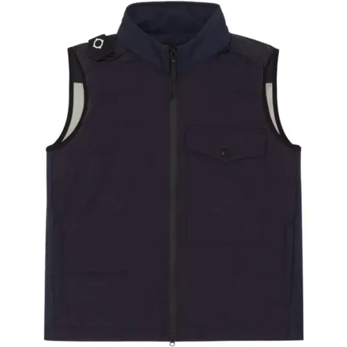 Vests, male, , Size: XL Softshell Down Quilt Gilet - Ma.strum - Modalova