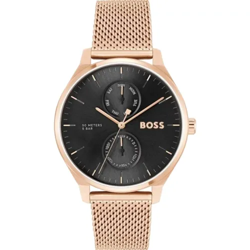 Edelstahl Quarz Herrenuhr - Hugo Boss - Modalova