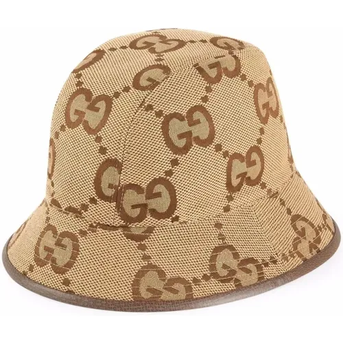 Jumbo GG Bucket Hat , male, Sizes: L - Gucci - Modalova