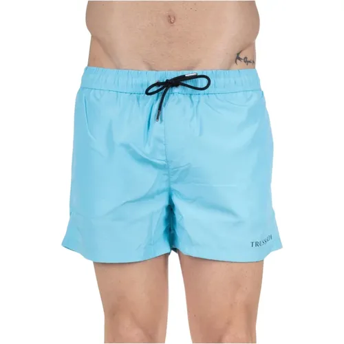 Mens Swimwear Vertical Logo , male, Sizes: M - Trussardi - Modalova