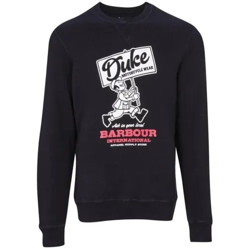 Famous Duke Sweatshirt in , male, Sizes: XL - Barbour - Modalova