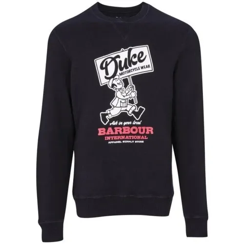 Sweatshirts, male, , Size: XL Famous Duke Sweatshirt in - Barbour - Modalova