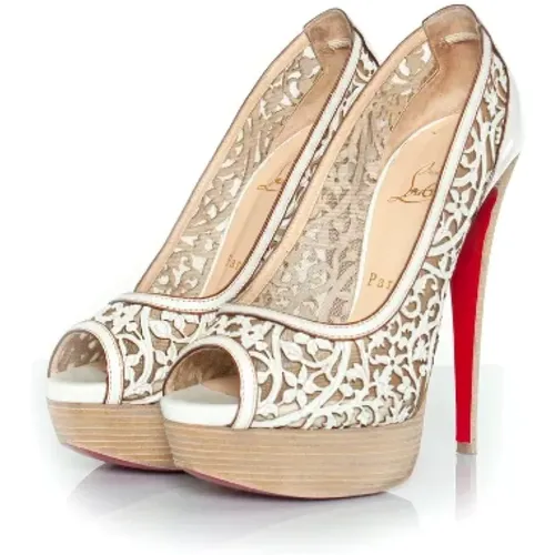 Pre-owned Pumps, female, , Size: 8 US Pre-owned Leather heels - Christian Louboutin Pre-owned - Modalova