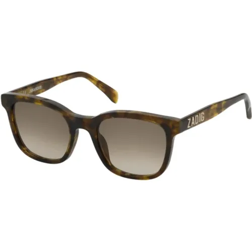 Sunglasses, unisex, , Size: ONE SIZE Acetate Sunglasses - Zadig & Voltaire - Modalova