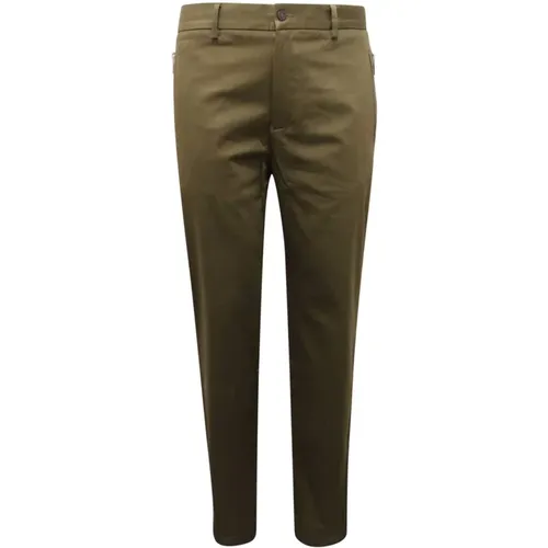 Slim-fit Trousers, male, , Size: XL Emporio Trousers Made in Italy - Armani - Modalova