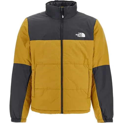 Gepolsterte Color Block Jacke , Herren, Größe: M - The North Face - Modalova