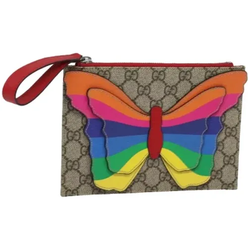 Pre-owned Clutches, female, , Size: ONE SIZE Pre-owned Plastic gucci-bags - Gucci Vintage - Modalova