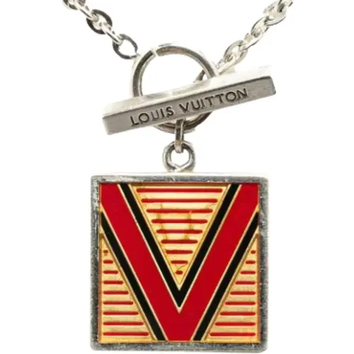 Pre-owned Jewellery, female, , Size: ONE SIZE Pre-owned Metal necklaces - Louis Vuitton Vintage - Modalova