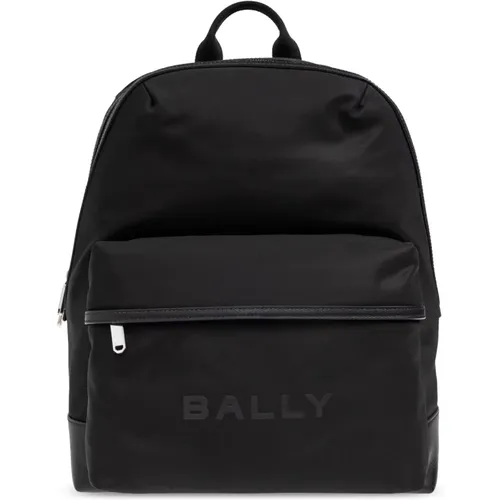 Backpacks, male, , Size: ONE SIZE Backpack with printed logo - Bally - Modalova