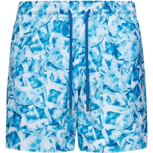 White Swim Shorts for Men , male, Sizes: M, 2XL, XL - Vilebrequin - Modalova