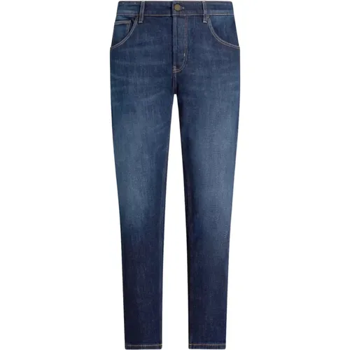 Stretch-Denim-Jeans mit schmaler Passform , Herren, Größe: W35 - PT Torino - Modalova