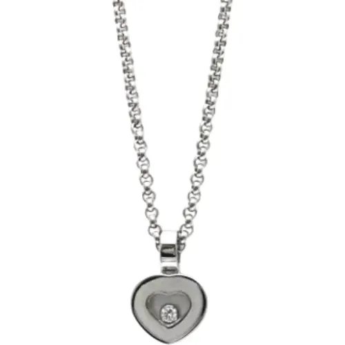 Pre-owned White Gold necklaces , female, Sizes: ONE SIZE - Chopard Pre-owned - Modalova