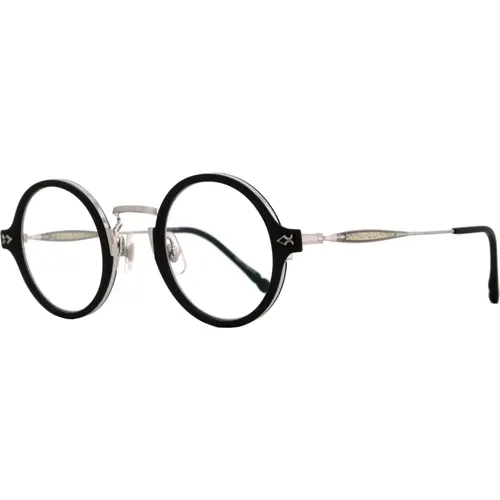 Glasses, unisex, , Size: 43 MM Stylish Eyewear Frames in Silver - Matsuda - Modalova