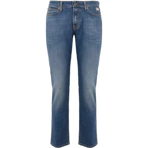 Denim Slim Jeans für Männer , Herren, Größe: W36 - Roy Roger's - Modalova