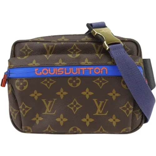 Pre-owned Belt Bags, female, , Size: ONE SIZE Pre-owned Canvas clutches - Louis Vuitton Vintage - Modalova