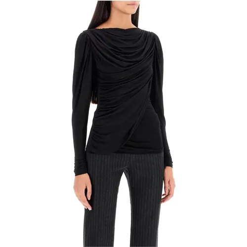 Draped Blessy Top , Damen, Größe: M - PALOMA WOOL - Modalova