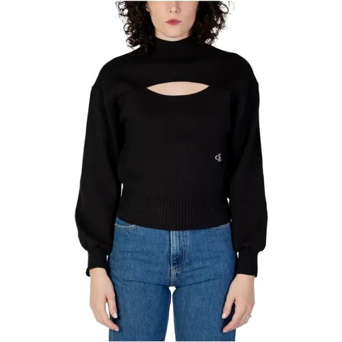 Turtleneck , female, Sizes: XS - Calvin Klein Jeans - Modalova