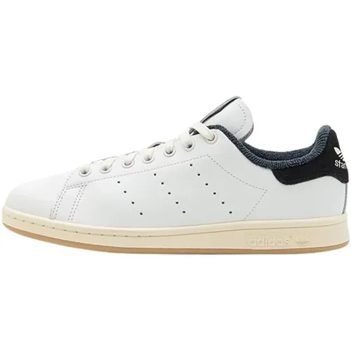 Sneakers, male, , Size: 8 1/2 US Stan Smith Leather Sneakers - Adidas - Modalova