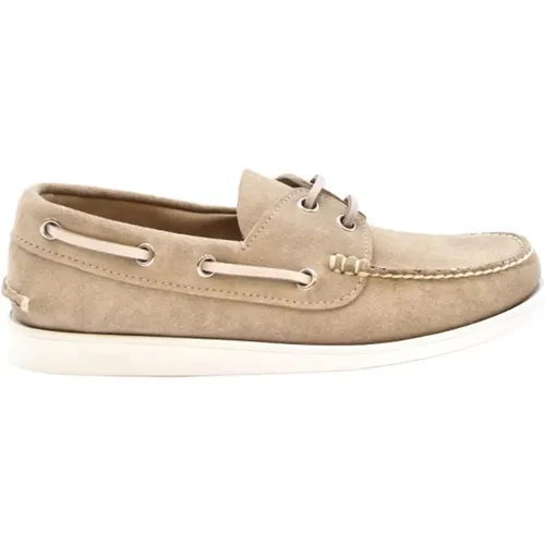 Loafers, male, , Size: 7 US Suede Loafers - Church's - Modalova