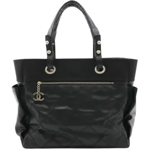 Pre-owned Tote Bags, female, , Size: ONE SIZE Pre-owned Canvas chanel-bags - Chanel Vintage - Modalova