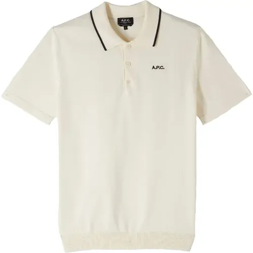 Classic Flynn Polo Shirt , male, Sizes: L, M, XL, S - A.p.c. - Modalova